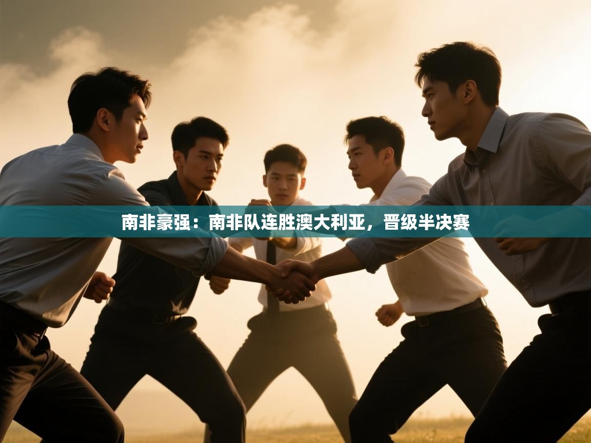 南非豪强：南非队连胜澳大利亚，晋级半决赛  第1张