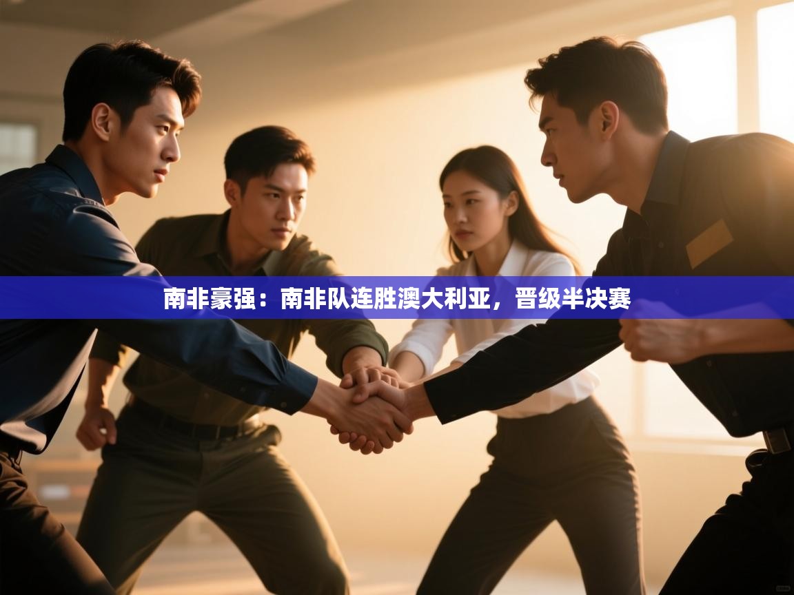 南非豪强：南非队连胜澳大利亚，晋级半决赛  第2张