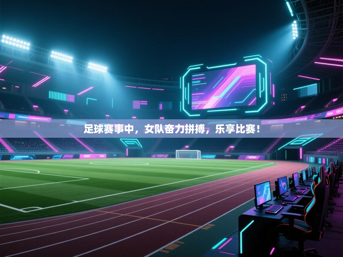 足球赛事中，女队奋力拼搏，乐享比赛！